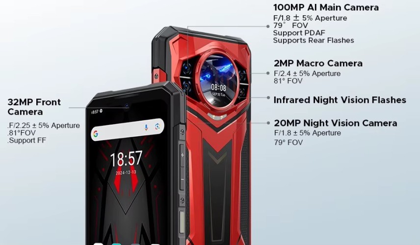Смартфон Doogee S200 Plus 16/512Gb Mystic Black