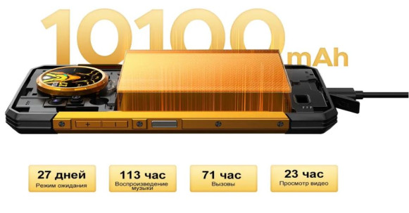 Смартфон Doogee S200 X VIP Edition 12/512Gb Golden Guardian