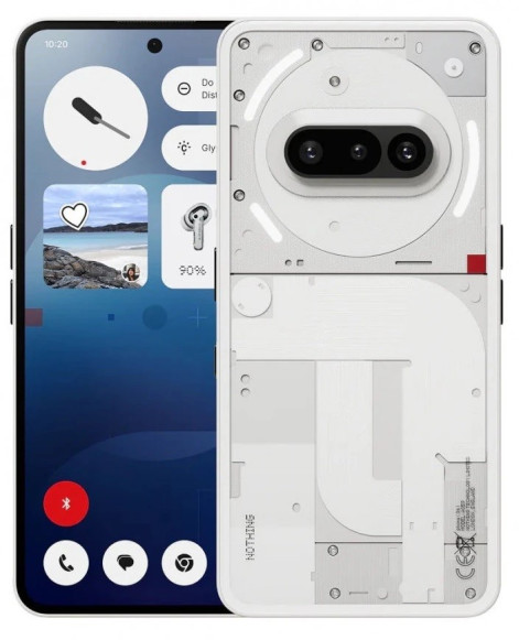 Смартфон Nothing Phone (3a) 8/128Gb White